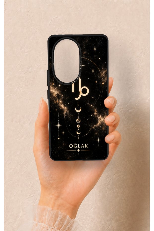 Honor 200 Pro 5G-Compatible Capricorn-Themed Patterned Silicone Case