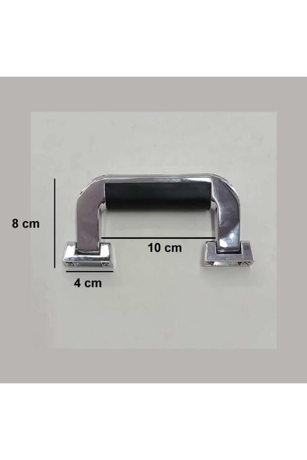 Chrome-Plated Bag Strap. Installed with a Screw