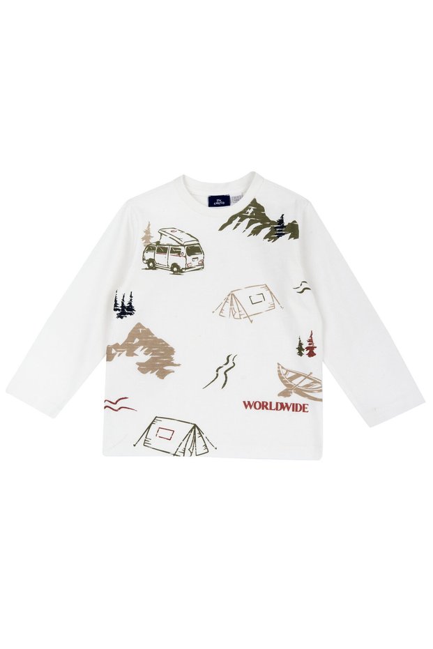 Bluza copii Chicco, Crem, 02855-71MC