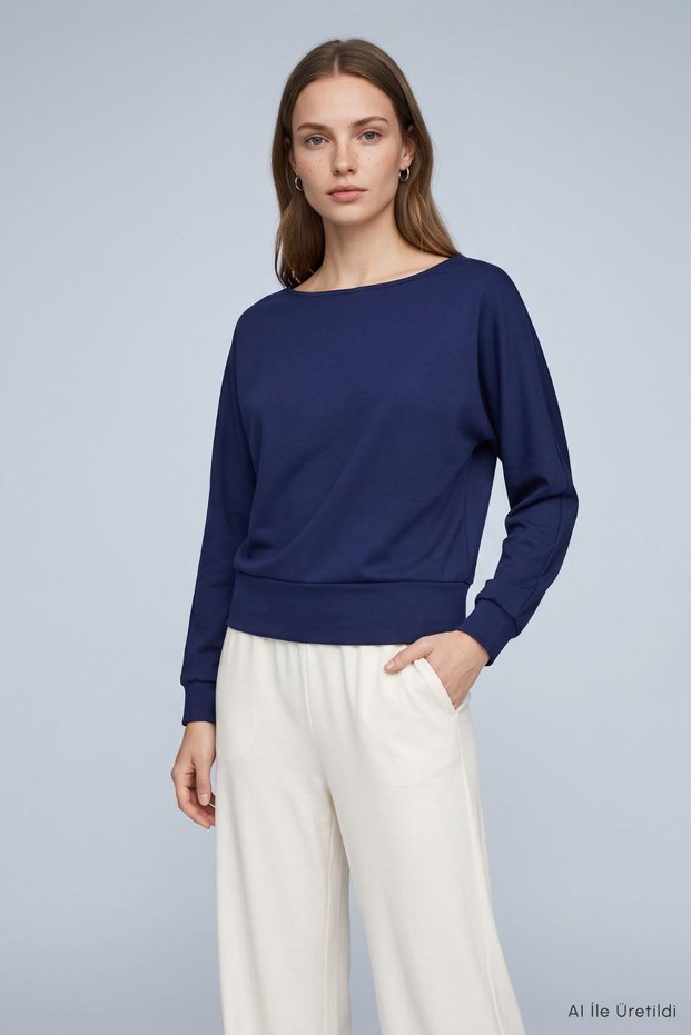 Batwing Sleeve Blouse 8750A Laci
