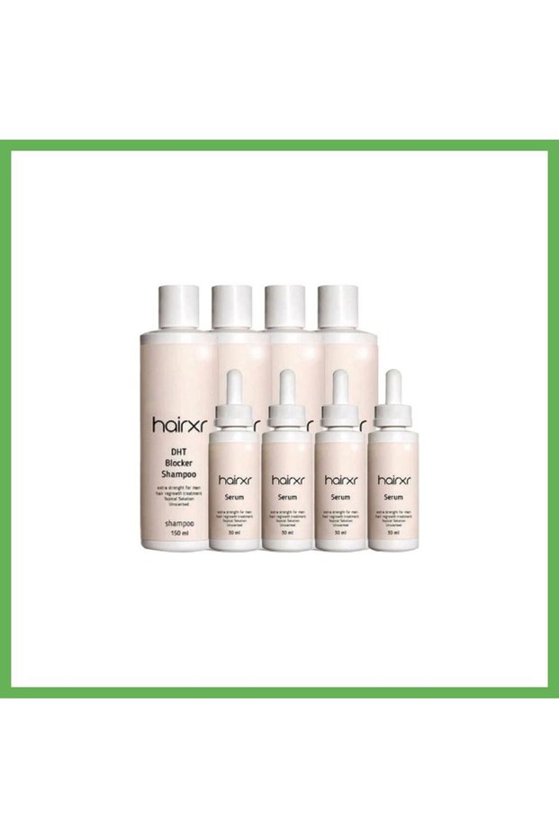 Hairxr Shampoo and Serum, 4 x 150 ml, GEN01