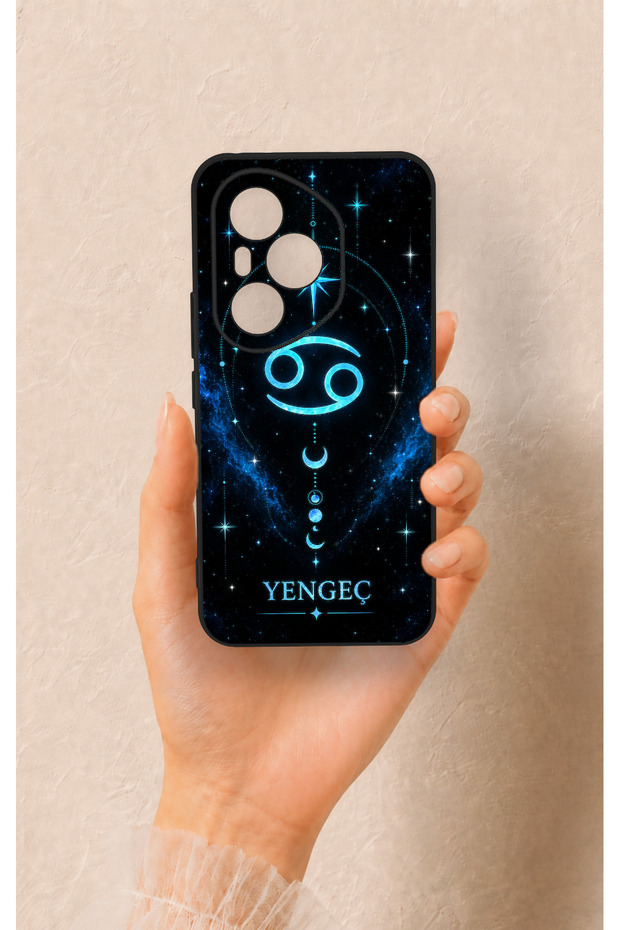Honor 400 Pro Compatible Cancer Zodiac-Themed Patterned Silicone Case