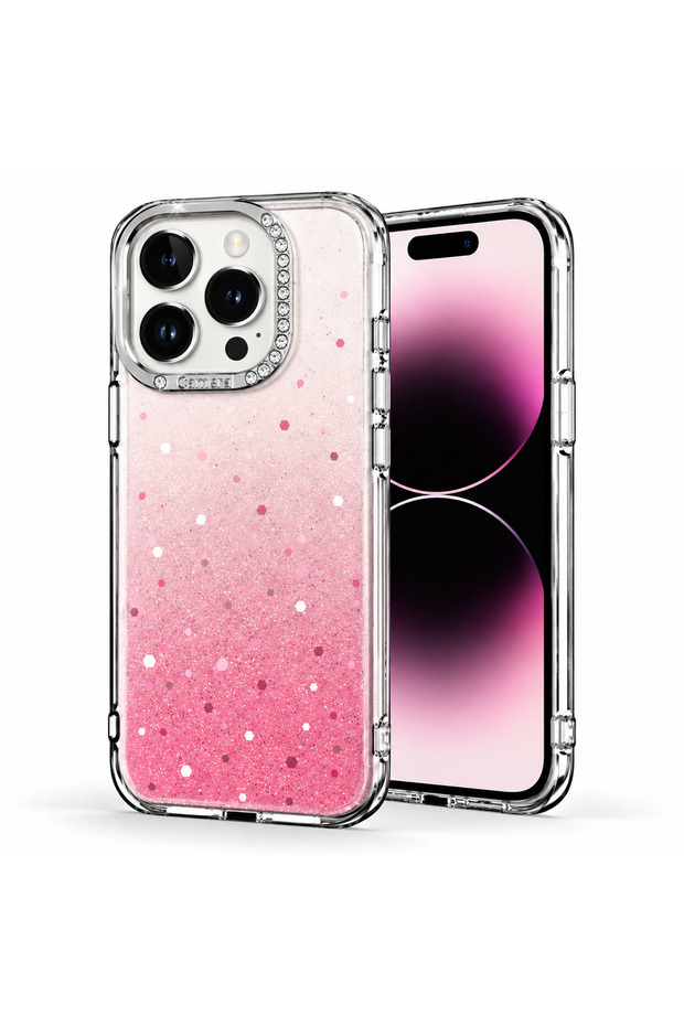Stellora Nova Pink Case Compatible with the Apple iPhone 14 Pro Max