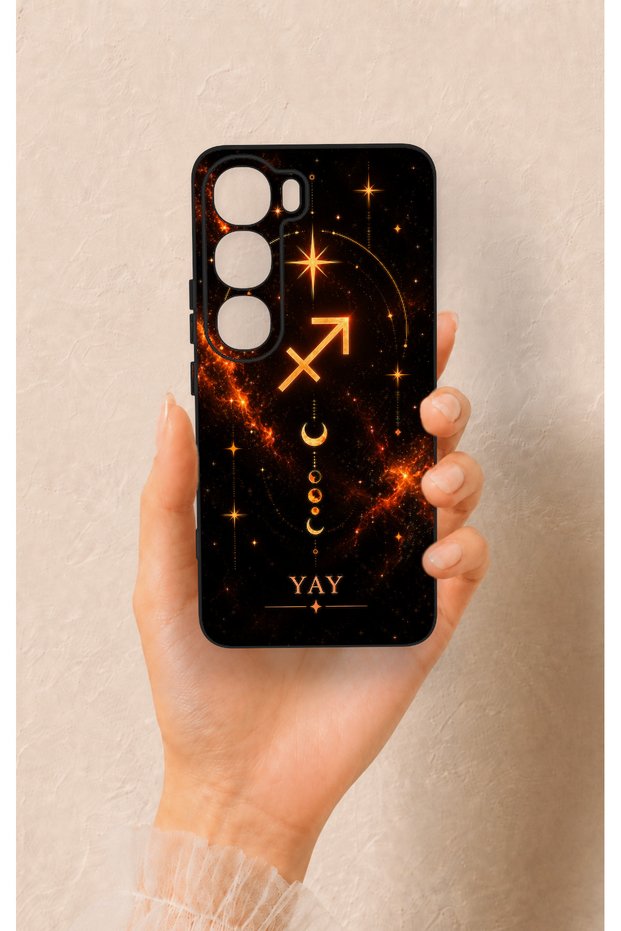 Vivo V40 Lite 5G-Compatible Silicone Case with Zodiac Sign Design