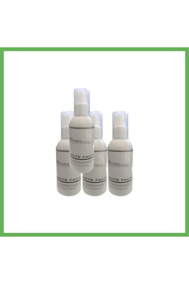 White Factor for Instant Whitening - Whitening Cream 120 ml x 4 GEN01