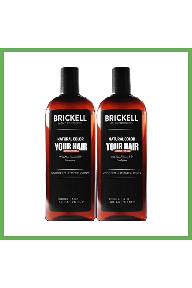 Brickell Men's Antiwhite 2AD Shampoo for Gray Hair and Beards, 237 ml GEN01