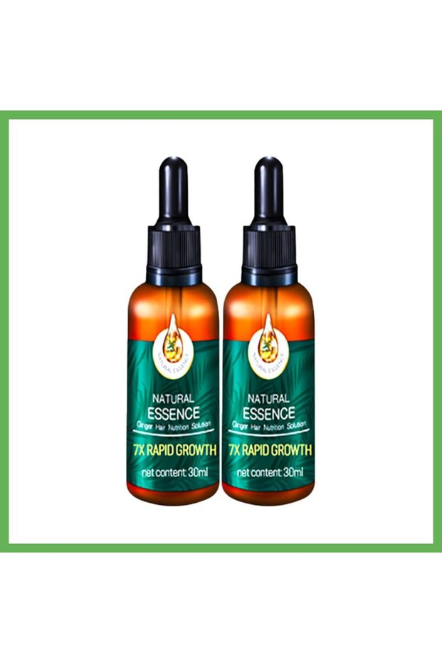 Hair and Beard Serum, 2 x 30 ml, for Long, Nourished, Shiny Hair GEN01