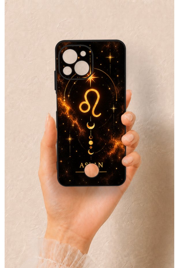 Reeder S23 Pro Max Compatible Leo Zodiac-Themed Patterned Silicone Case