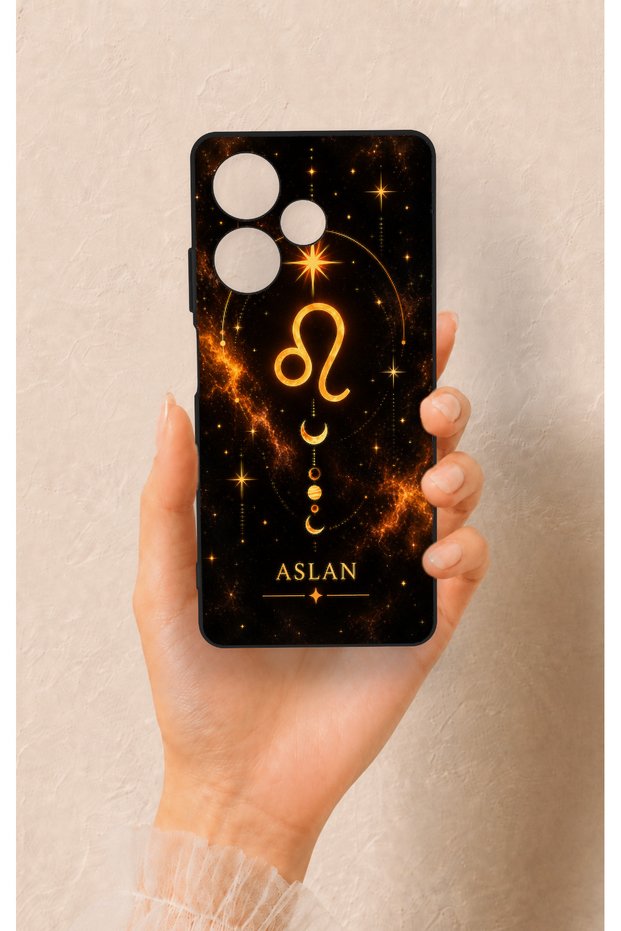 Infinix Hot 30 Compatible Leo Zodiac-Themed Patterned Silicone Case