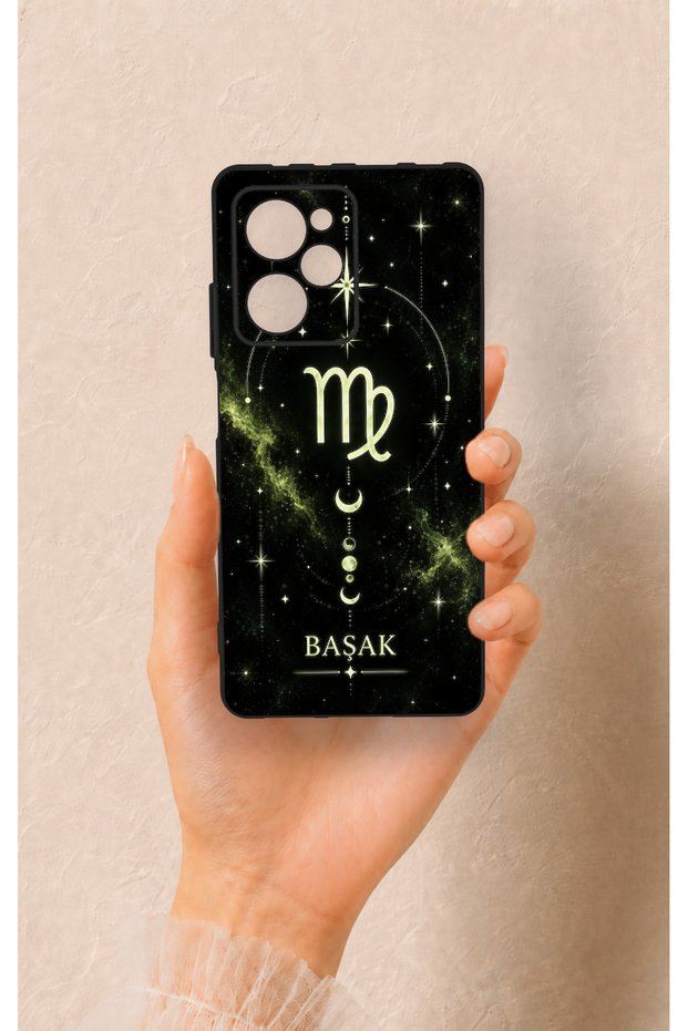 Poco X5 Pro Compatible Virgo-Themed Patterned Silicone Case