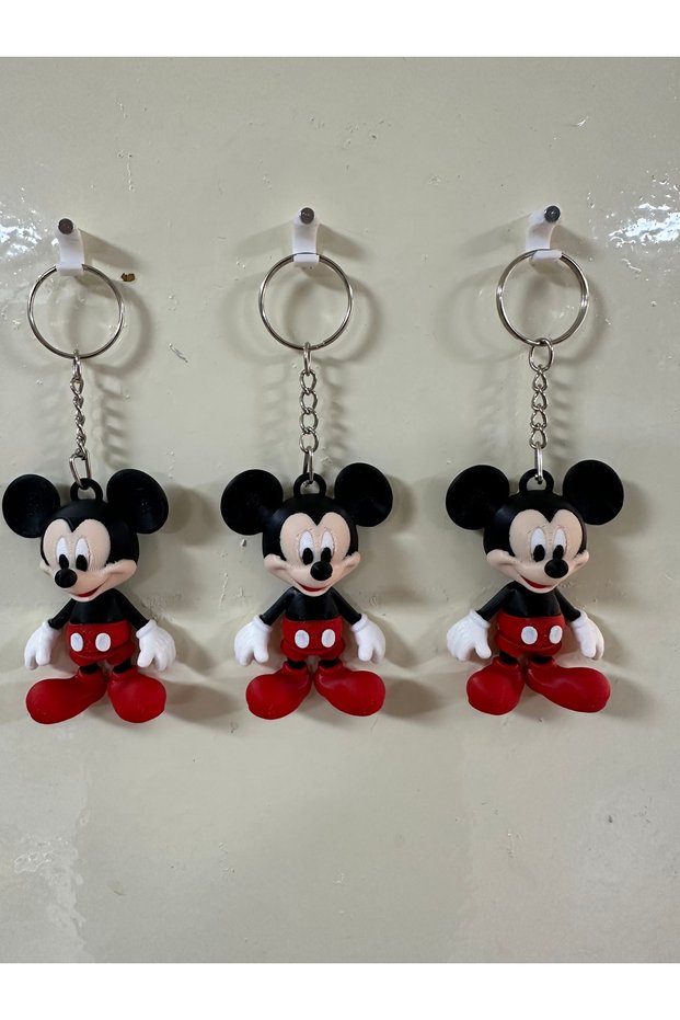 Set of 3 Decorative Keychains—Multi-Keychain Pack