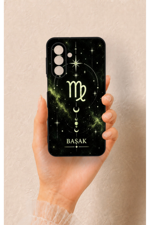 Samsung A17 Compatible Virgo-Themed Patterned Silicone Case
