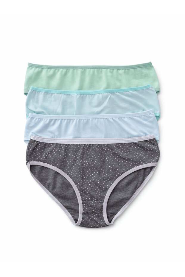 Women's Panties - 0017 - 4-Pack - Assorted Colors