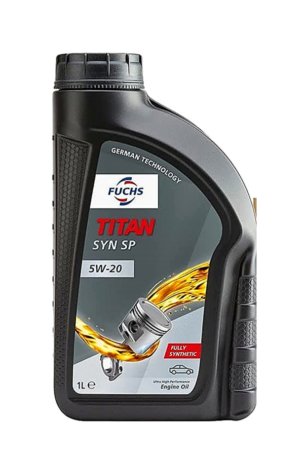 فوكس تايتان سين اس بي SAE 5W-20 زيت محرك تخليقي بالكامل عالي الأداء عبوة 1 لتر