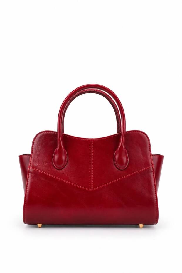 Geometric-Shaped Faux Leather Moscow Women's Crossbody Bag