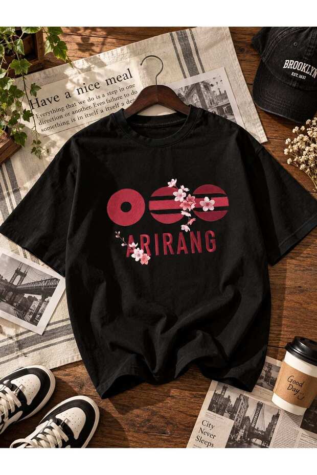 Bts Printed Unisex Oversized T-Shirt