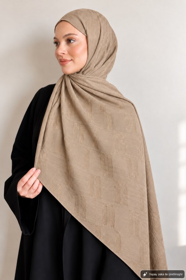 Women's Modest Shawl: Naia Lyocell-Cotton Shawl, 75x210 cm