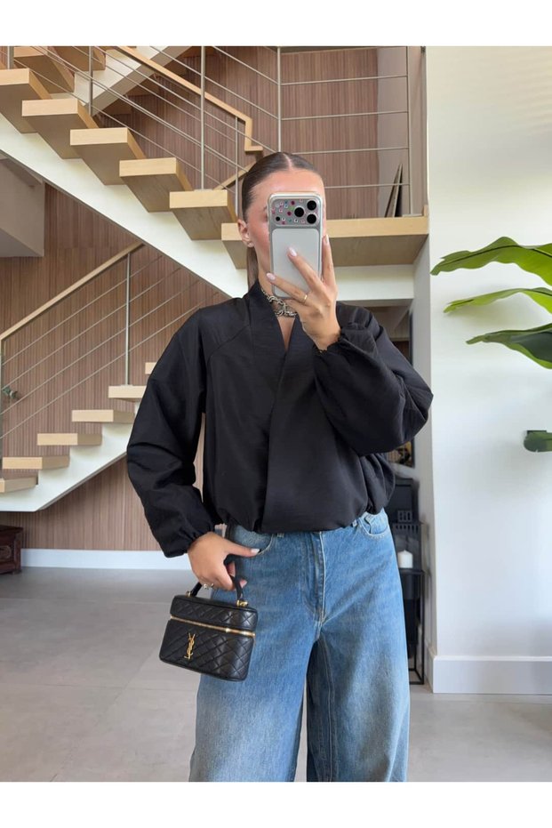 Double-Breasted Bomber Jacket