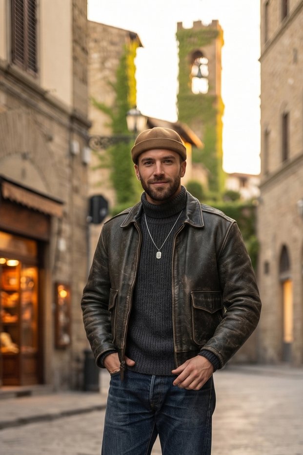 Unisex Melton Docker Beanie, Retro Cap, Winter Hat