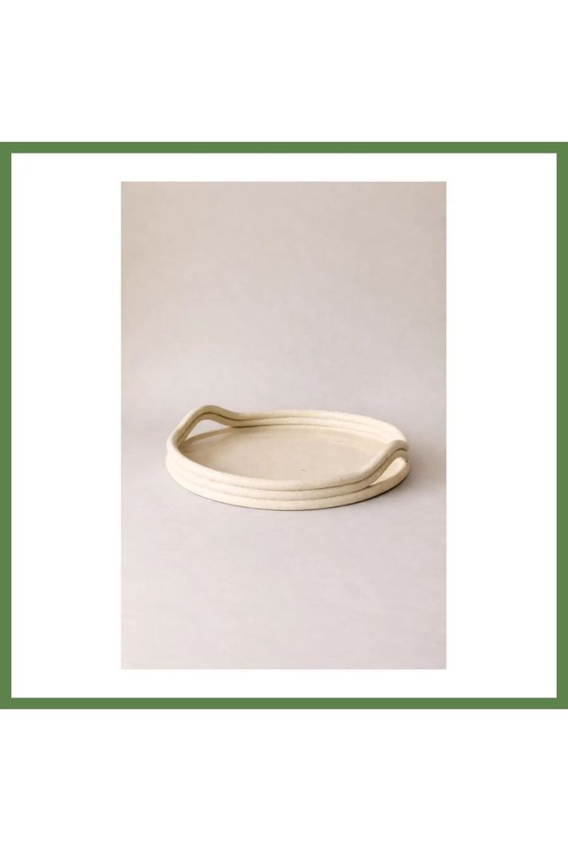 3D-Printed Mini Tray with Wavy Edges: Desktop Organizer for Watches, Jewelry, and Coins HB006