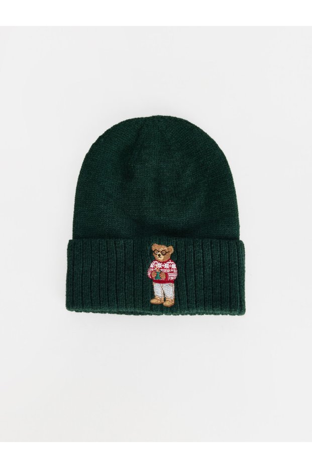 ESVAB • Modern & Elegant Cute Bear Boys' Knit Beanie