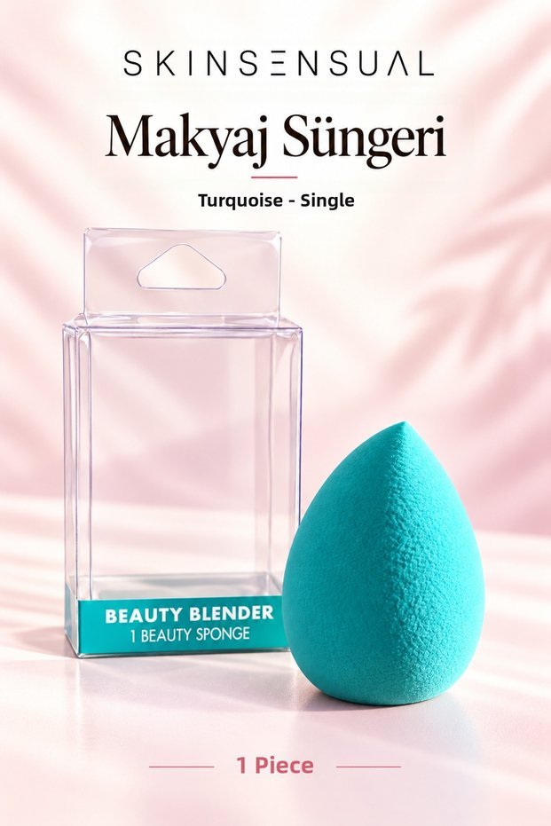 Makeup Sponge - Turquoise