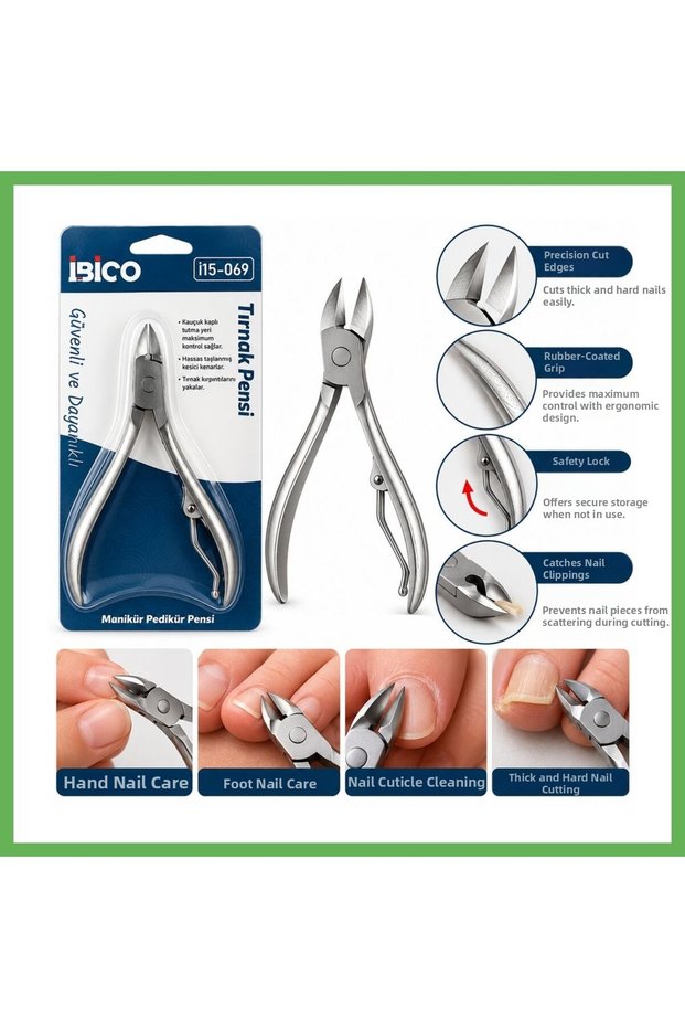 Metal Cuticle Nippers - Pedicure & Manicure GEN01