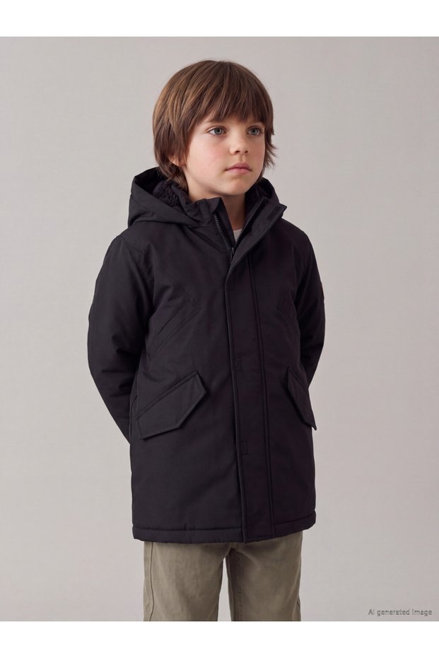 Timeless Clothing & Timeless Choices Hooded Boy's Coat