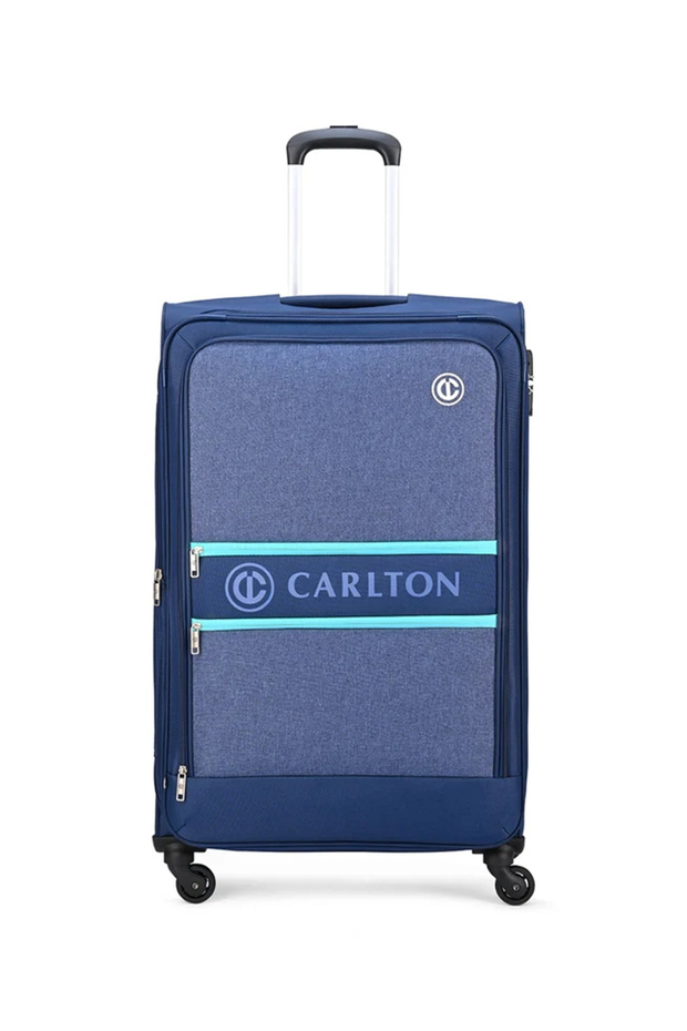 Apache Plus Softside 4W 69 cm Medium Check-In Luggage - Blue