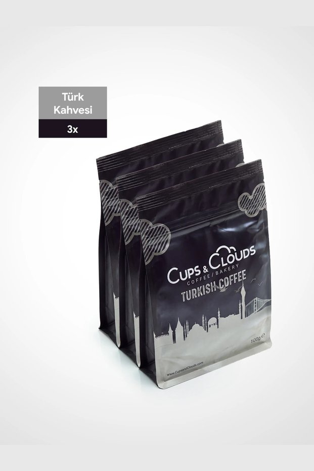 Turkish Coffee 100 g Set of 3
