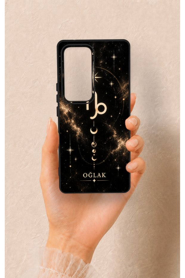 Vivo V30 Compatible Capricorn-Themed Patterned Silicone Case