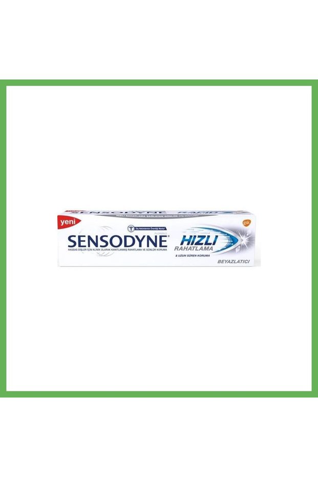 Fast Relief Whitening Toothpaste 75 mL, 1 Tube GEN01