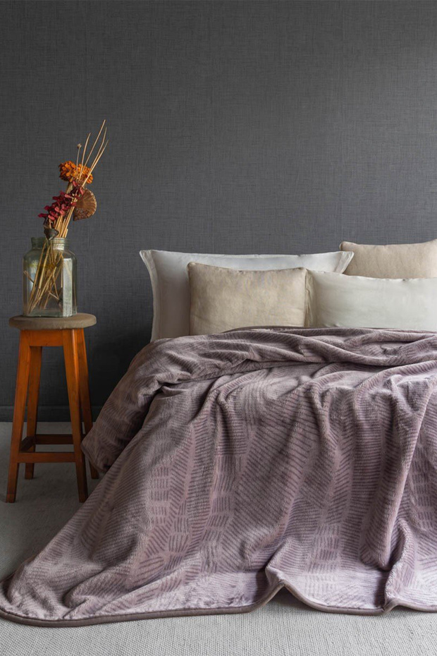 Kind Gray Double Blanket - 220 x 240 cm