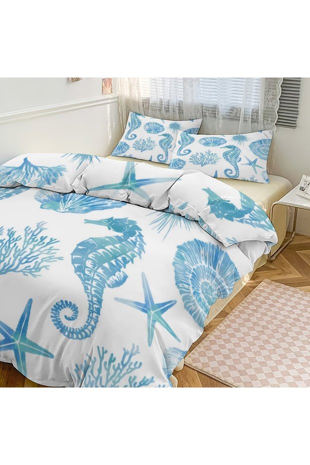 Beautiful Bohemian Pattern Bedding Set 3 Pieces, Soft Sleep Bedding