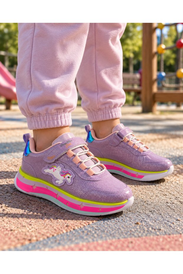 Kids' Glowing Sneakers: Comfortable, Lightweight, for Everyday Use