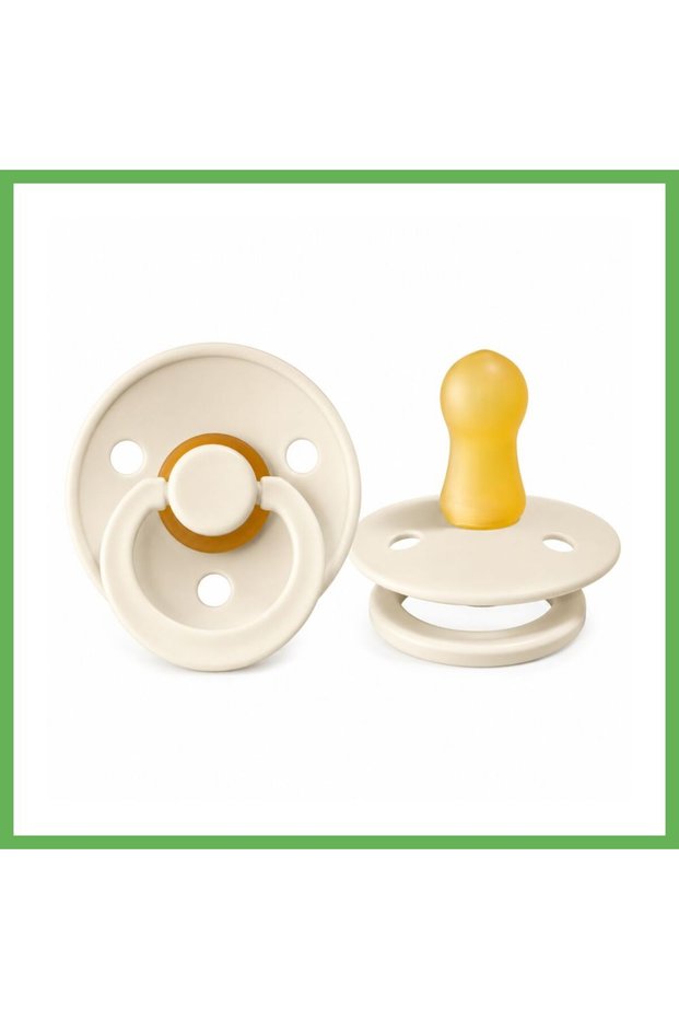Rubber Pacifier 0–6 Months, Ivory—Price per piece · Color: Ivory GEN01