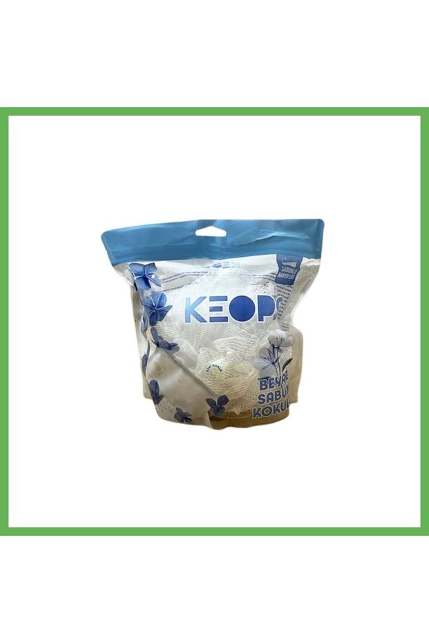 Soap-Infused Bath Sponge with White Soap Scent GEN01
