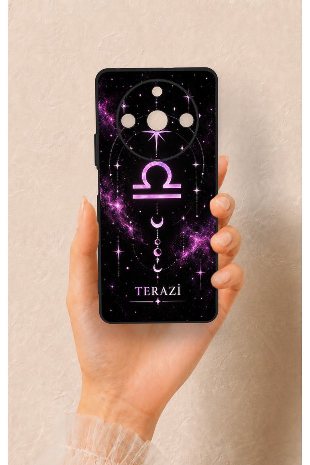 Realme 11 Pro Compatible Libra-Themed Patterned Silicone Case