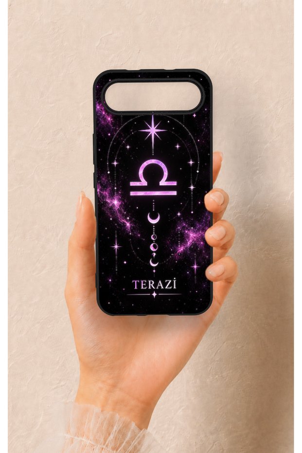 Tecno Spark Slim Compatible Libra-Themed Patterned Silicone Case