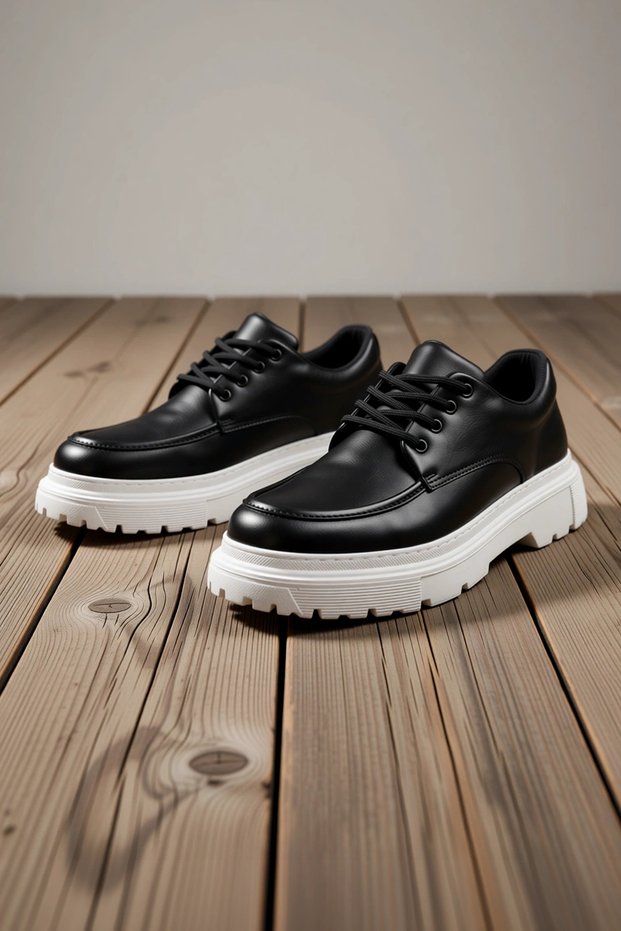 Men's Lace-Up Casual Classic Sneakers with Orthopedic Insoles, Non-Slip Sole, Comfortable, Modern, Seasonal