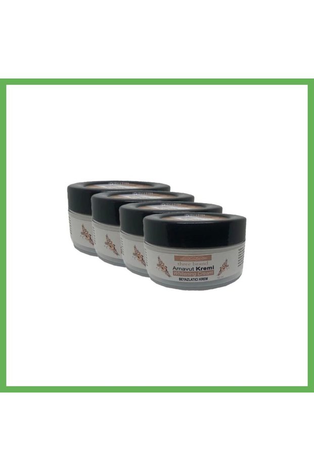 Three Brand 4-Pack Albanian Cream Whitening Cream for All Areas 50 ml HAZN926 GEN01