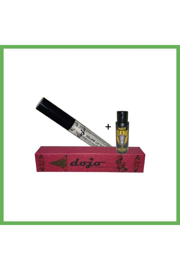 Dojo Lip Plumper, Hotlip Plumper, and Hotrhino Erotic Massage Oil GEN01