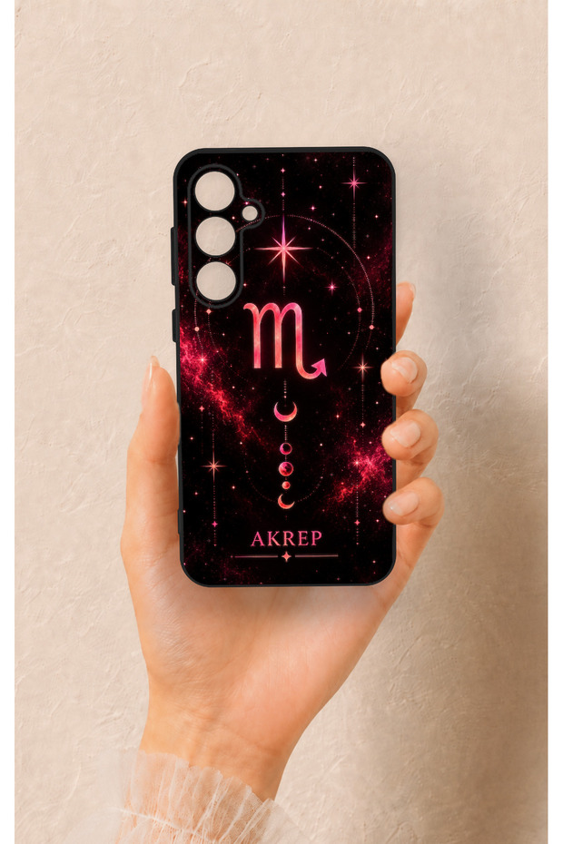 Samsung S23Fe Compatible Scorpio-Themed Patterned Silicone Case