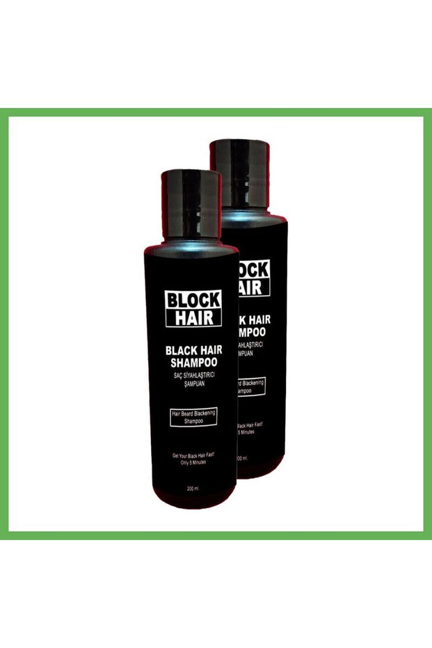 Block Hair Shampoo 200 ml x 2 GEN01