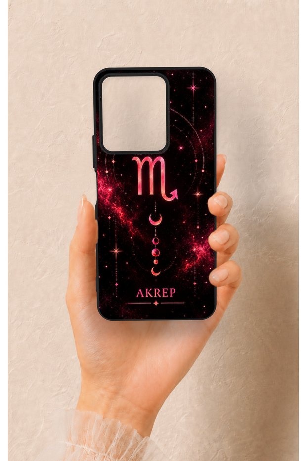 Vivo Y35 Compatible Scorpio-Themed Patterned Silicone Case