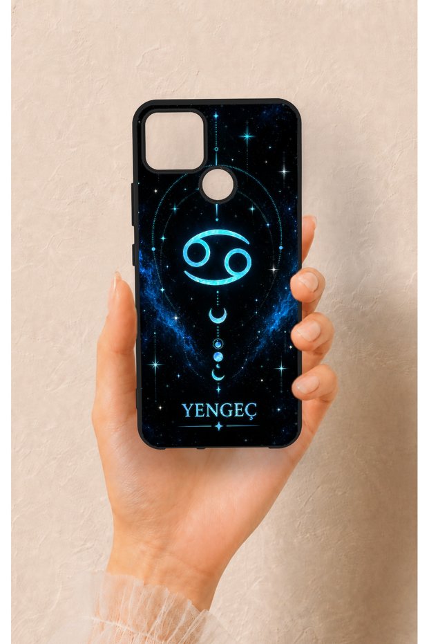Realme C25 Compatible Cancer Zodiac-Themed Patterned Silicone Case