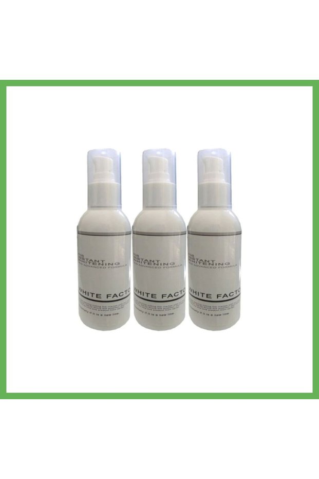 White Factor, 3-Pack White Factor for Instant Whitening / 3 x 120 ml GEN01