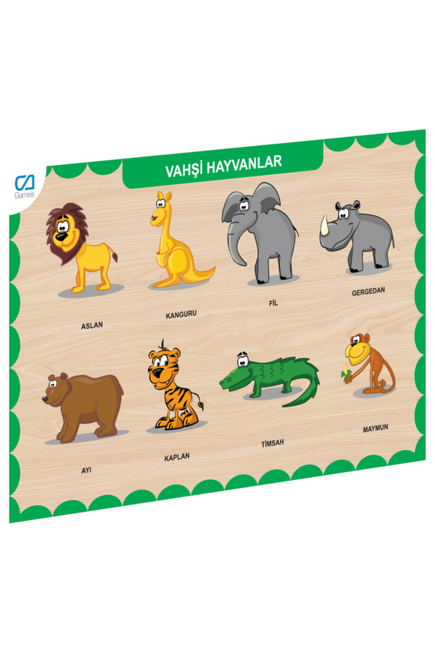 Caahs-3213 ca games wooden wild animals find-plug