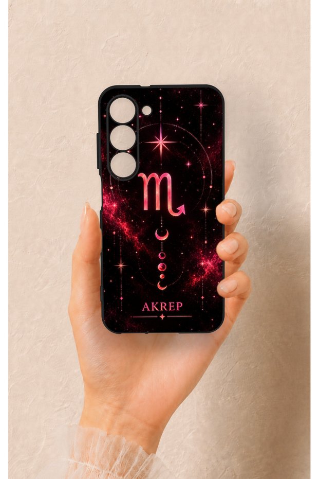 Samsung S23 Compatible Scorpio-Themed Patterned Silicone Case