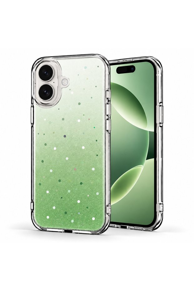 Stellora Nova Green Case Compatible with the Apple iPhone 17